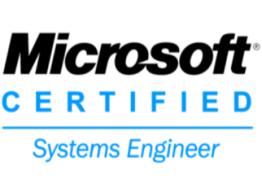 Microsoft Certified Systems Engineer cropped to edges width